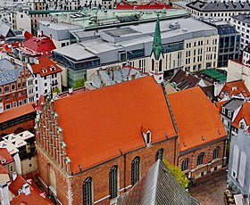 Illustrasjonsbilde av artikkelen St. Johns kirke i Riga