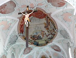 Deutsch: Chorbogenkreuz