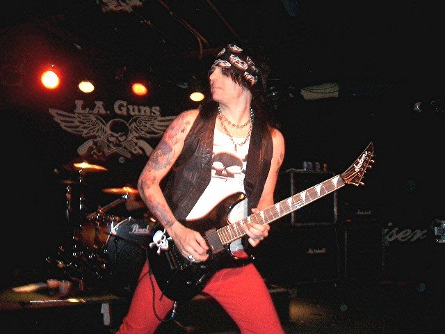 Stacey Blades with L.A. Guns in 2008