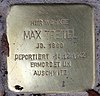 Stolperstein Karlsruher Str 23 (Halsee) Max Treitel.jpg