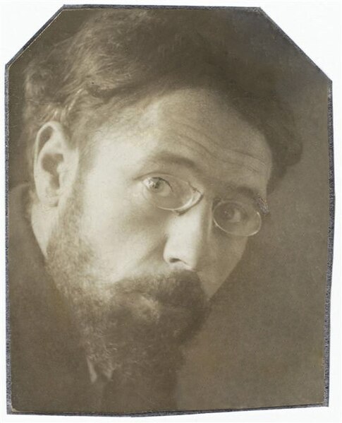 File:Tête de Bonnard (Portrait photograph of Pierre Bonnard), c.1899, Musée d'Orsay, restaurée.jpg