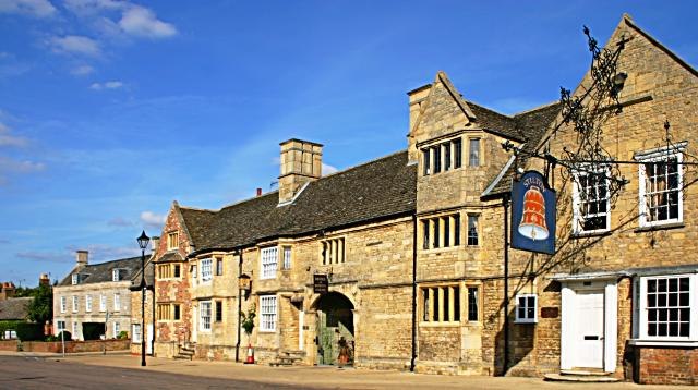 The Bell Inn at Stilton, Cambridgeshire, in 2005