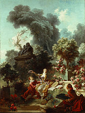 Postęp miłości - ukoronowanie kochanka - Fragonard 1771-72.jpg
