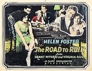 1928 Film The Road To Ruin