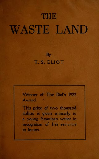 <span class="mw-page-title-main">The Waste Land</span> Poem by T. S. Eliot