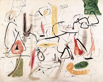 Arshile Gorky, They Will Take My Island, 1944