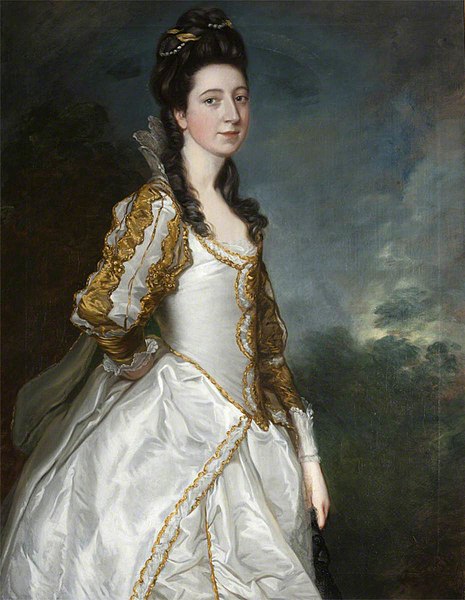 File:Thomas Gainsborough (1727-1788) - Susanna Trevelyan (b.1737^), Mrs John Hudson (altered by a studio assistant of Joshua Reynolds) - 584337 - National Trust.jpg