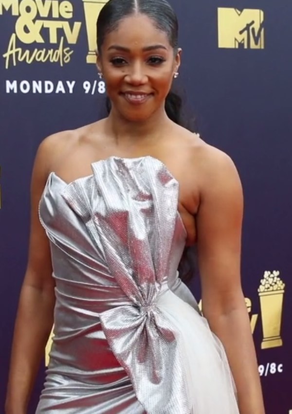 Haddish at the 2018 MTV Movie & TV Awards