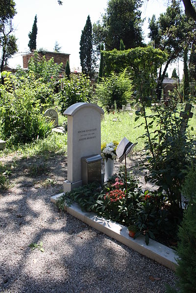 File:Tomba di Josif Brodsky - Cimitero di San Michele, Venezia, 15-Aug-2010. Foto Giovanni Dall'Orto - 01.jpg