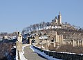 * Nomination The main entrance of Tsarevets stronghold with the old Patriarchal Cathedral in the background - Veliko Tarnovo. --MrPanyGoff 19:13, 4 January 2012 (UTC) * Promotion Good quality. --Taxiarchos228 08:09, 5 January 2012 (UTC)