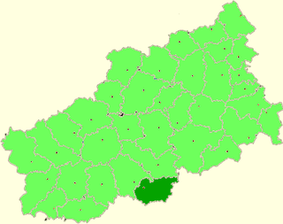 Зубцовский муниципальный округ на карте
