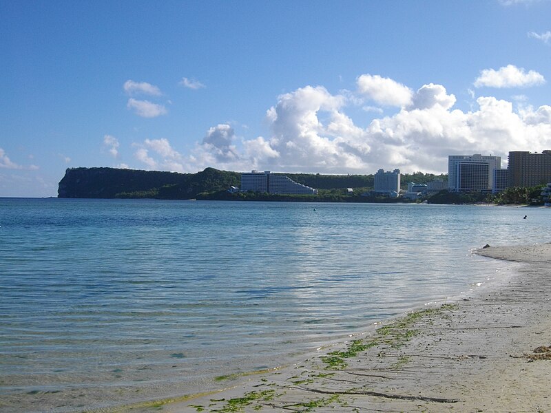 File:Two Lovers Point from Tumon Bay.JPG