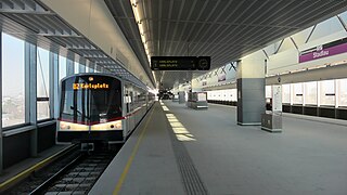 <span class="mw-page-title-main">Stadlau station</span> Vienna U-Bahn station