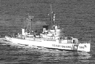 USCGC Casco (WHEC-370. ex-WAVP-370) in 1969.