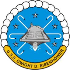 USS Dwight D Eisenhower CVN-69 Crest.png