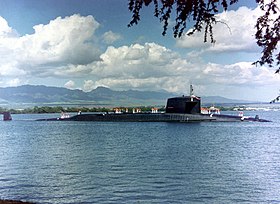 The Sam Houston at Pearl Harbor