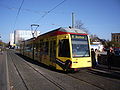 R-Wagen 022 an der Bockenheimer Warte.