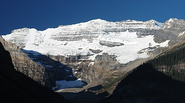 Cirque glaciers in Canada, Victoria Glacier