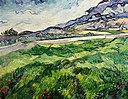 Vincent van Gogh - Green wheat field (1889).jpg