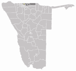 Ohangwena – Localizzazione