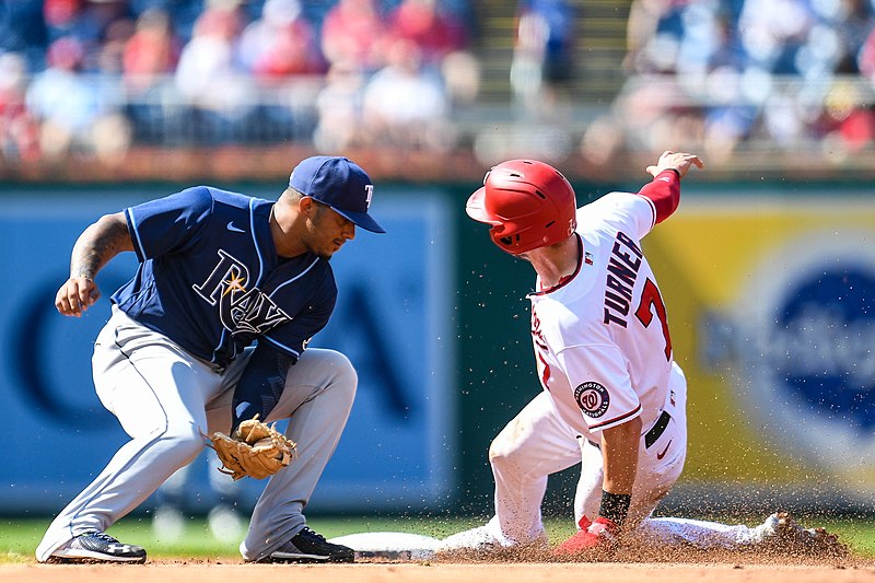 File:Washington Nationals shortstop Trea Turner (7) from Tampa Bay Rays vs Washington Nationals at Nationals Park. June 30, 2021 - Washington ,DC, (All-Pro Reels Photography) (51295526676).jpg