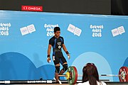 Deutsch: Gewichtheben bei den Olympischen Jugendspielen 2018; Tag 2, 10. Oktober 2018; Jungen 62 kg English: Weightlifting at the 2018 Summer Youth Olympics at 8 October 2018 – Boys' 62 kg