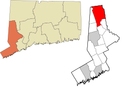 New Milford's location within the Western Connecticut Planning Region and the state of Connecticut