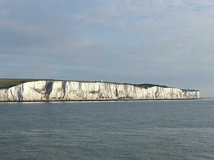 The white cliffs of Dover