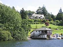 Broad Leys house, today headquarters of the WMBRC Windermere Motor Boat Racing Club - geograph.org.uk - 97723.jpg