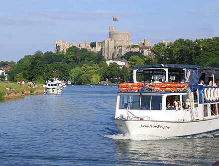 Windsor Castle and the River Thames