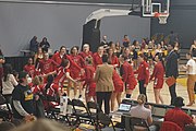 Wisconsin player introductions