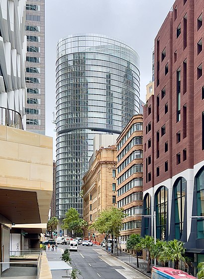 How to get to One Bligh Street with public transport- About the place