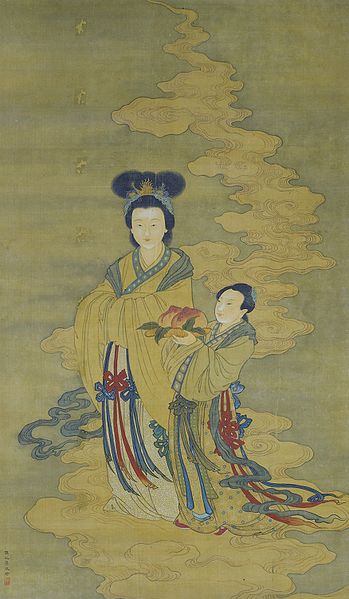 File:Yu Zhiding - Xi Wangmu (The Queen Mother of the West).jpg