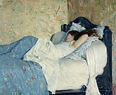 In bed label QS:Len,"In bed" , 1878