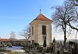 Klokkentoren op de begraafplaats