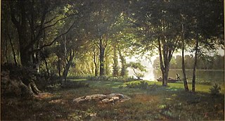 LANDSCAPE, RIVER AND FOREST