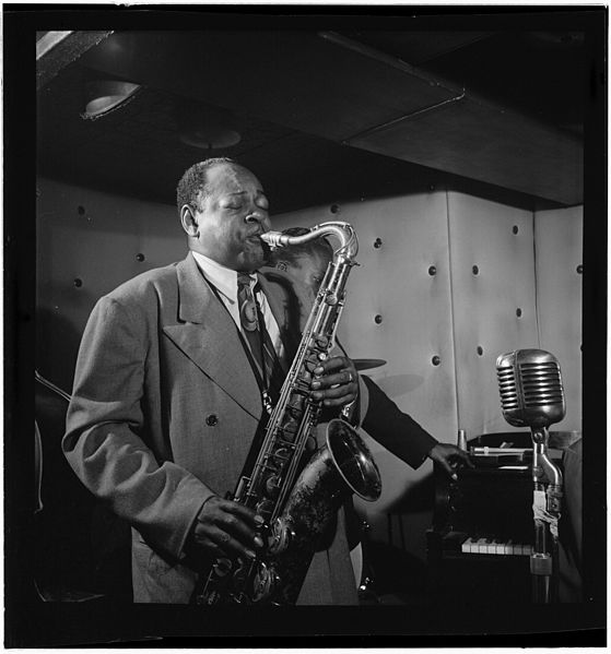 File:(Portrait of Coleman Hawkins and Miles Davis, Three Deuces, New York, N.Y., ca. July 1947) (LOC) (5306980528).jpg