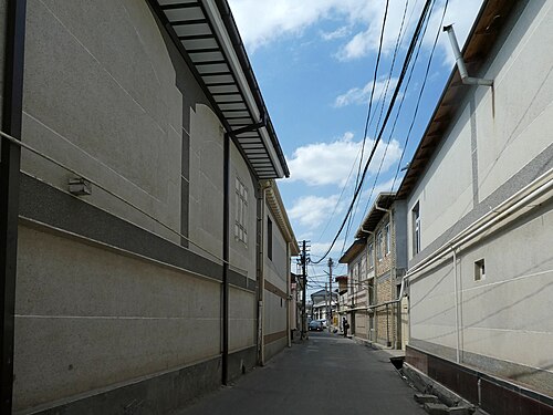 Street in old town of Samarkand