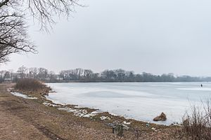 Скалатська водойма взимку