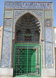 Pamenar Mosque, Kerman Mosque in Kerman, Iran