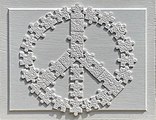 “Білий Мир” 2022, дерев’яні пазли, дуб, акрил, 53,5х43 см, Тілбург, Нідерланди