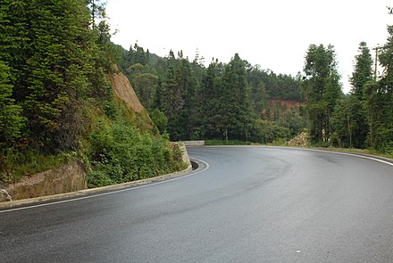 China National Highway 320 in Longling County