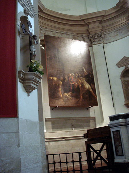 File:0520 - Siracusa - Chiesa di Santa Lucia - Quadro di Caravaggio - Foto Giovanni Dall'Orto, 20-May-2008.jpg