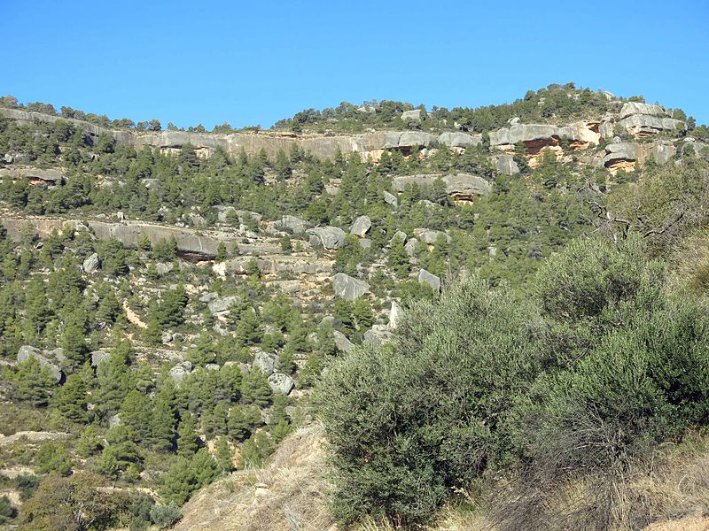 File:054 La serra dels Solans, des del camí de la Foia (Cabacés).JPG