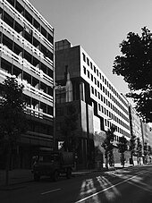 The Kortenberg building, which houses most EEAS bodies related to the Common Security and Defence Policy 150kortenberg.jpg