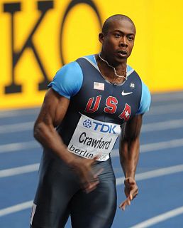 Shawn Crawford American sprinter