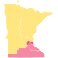 2016 Minnesota Republican presidential caucuses by congressional district
