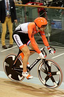 Carlo Cesar Dutch track cyclist