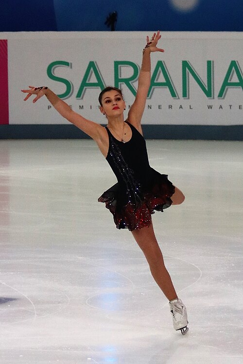 Samodurova at the 2019 Russian Championships.