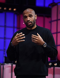 Thierry Henry French association football player and manager